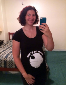 21w5d - new AWESOME maternity shirt