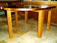 Pecan Copper Table
