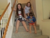 Kids on the stairs