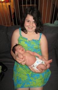 Niece with LP
