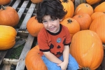 Little Prince at the Pumpkin patch