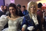 The Goblin King and Sarah. They teased about stealing away BA.